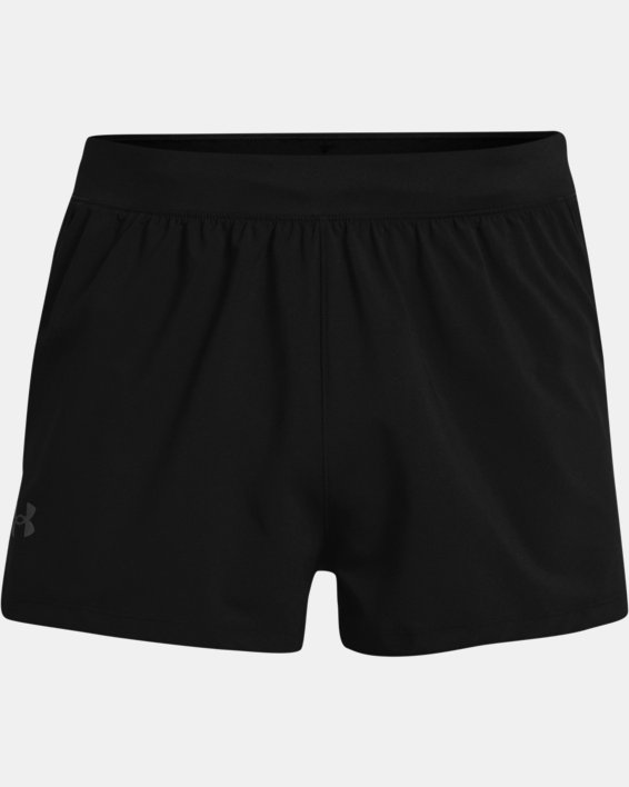 Men's UA Launch Run Split Shorts, Black, pdpMainDesktop image number 5